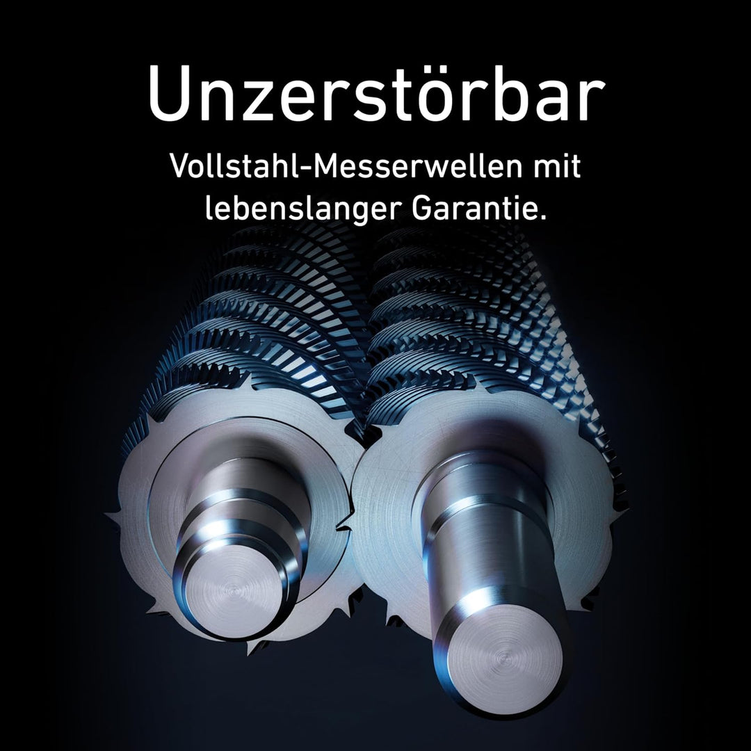 EBA Büro-Aktenvernichter 1624 C mit Partikelschnitt 2 x 15 mm, Sicherheitsstufe P-5, für 8-10 Blatt