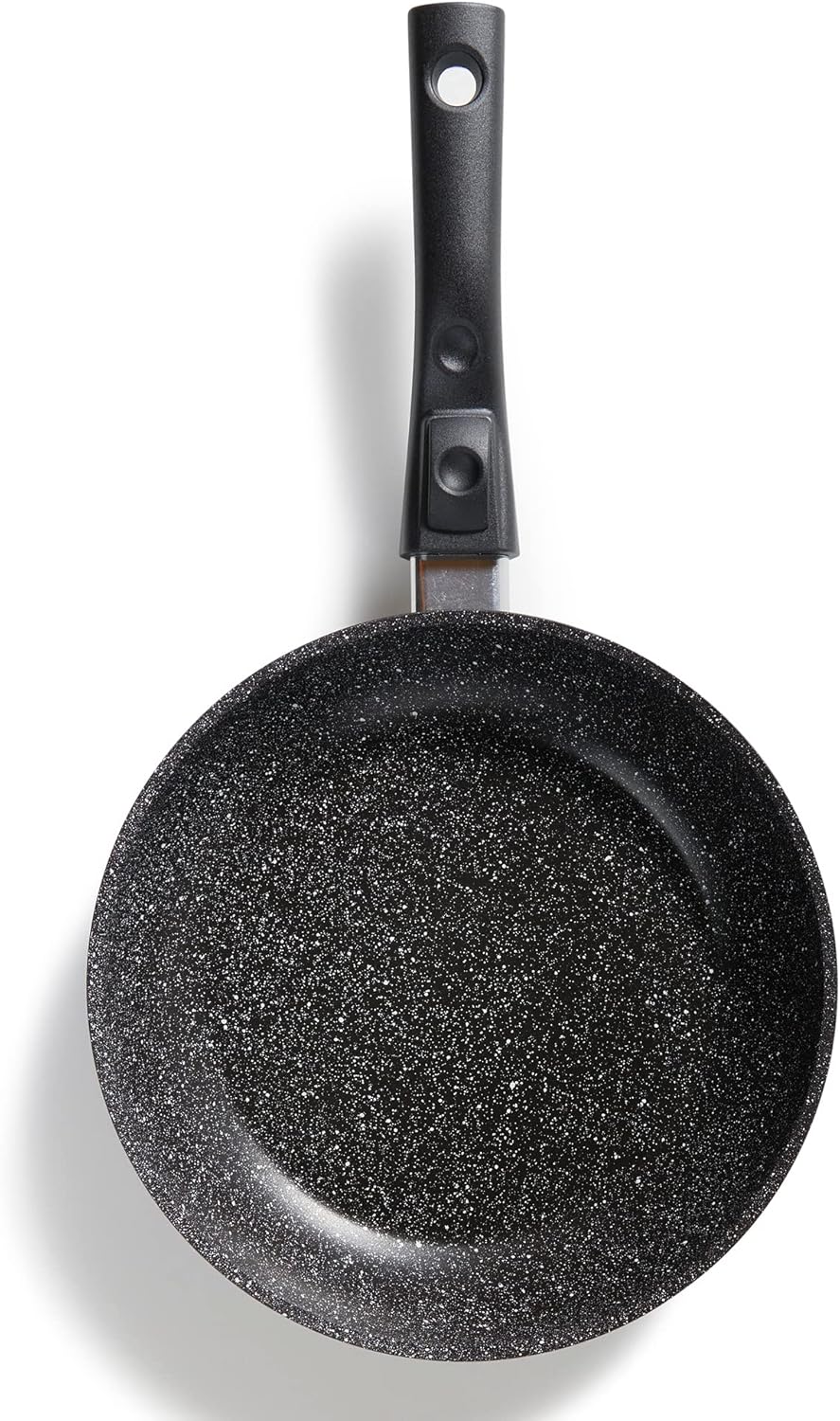 STONELINE Flex Made in Germany Bratpfanne 24cm, mit abnehmbarem Griff, antihaft beschichtete Pfanne