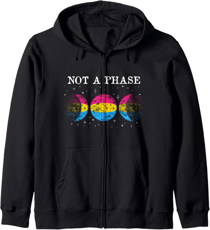 Lustige Pansexuelle Stolz Flagge Keine Phase Kapuzenjacke