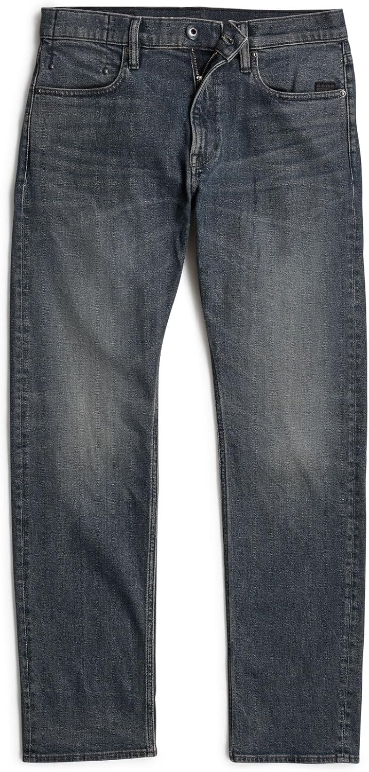 G-STAR Herren Mosa Straight Jeans 27W / 30L Blau (Antic Sand Blast D23692-d775-g803), 27W / 30L Blau