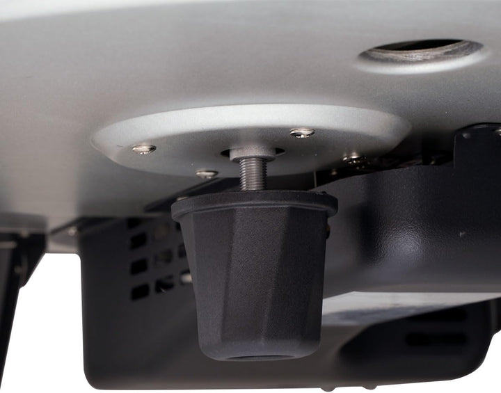 SANTOS Pizzaofen O-160 - inkl. innovativem Pizza-Drehteller & U-Brenner - Pizzastein Ø37cm- 360° Brä