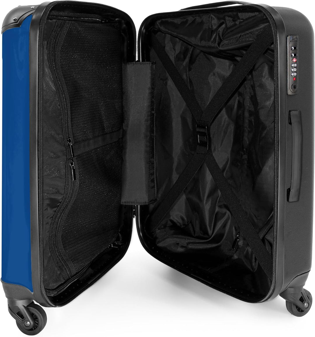 Koffer Mittelgross 67x43x25 cm Hartschalenkoffer L Trolley Rollkoffer 4 Rollen Leicht Hartschale Mit