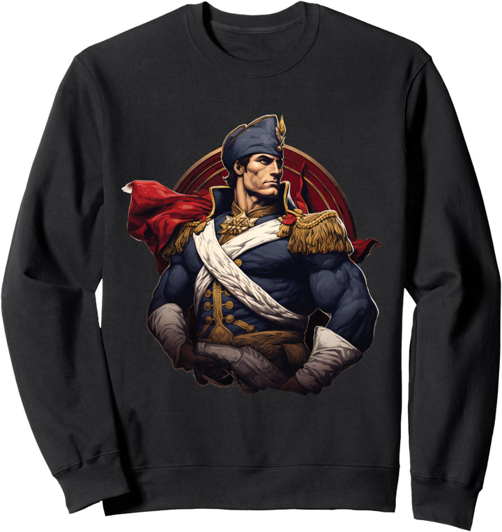 Napoleon Bodybuilding Bonaparte Kaiser von Frankreich Pump Sweatshirt