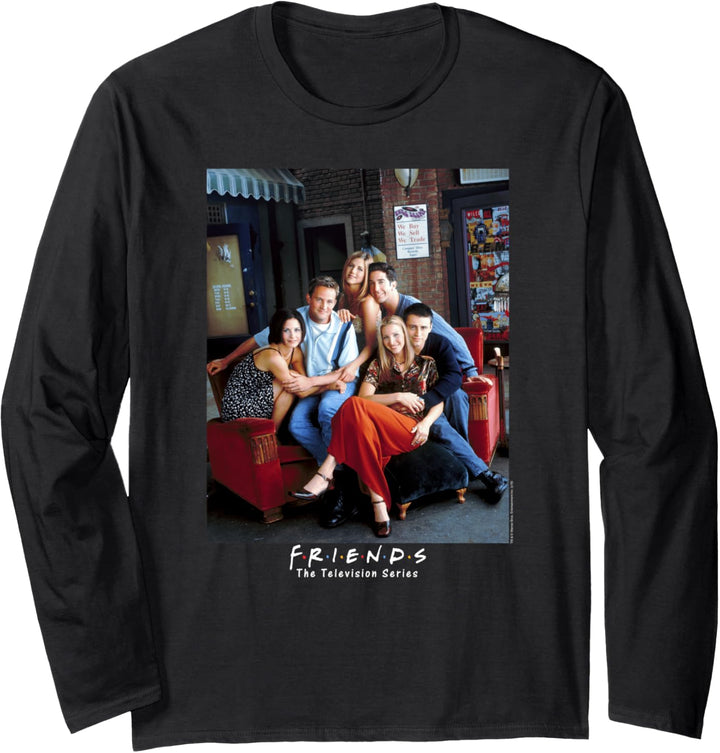 Friends Outside Couch Langarmshirt
