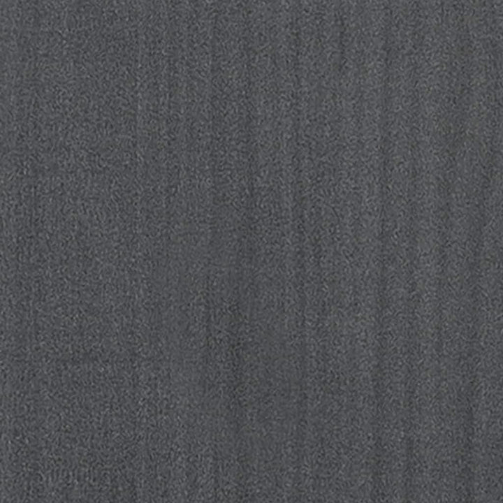 homiuse Hochbeet Pflanzkübel Grau 31x31x31 cm Massivholz Kiefer Grau Blumentopf Gross PflanzküBel Gr