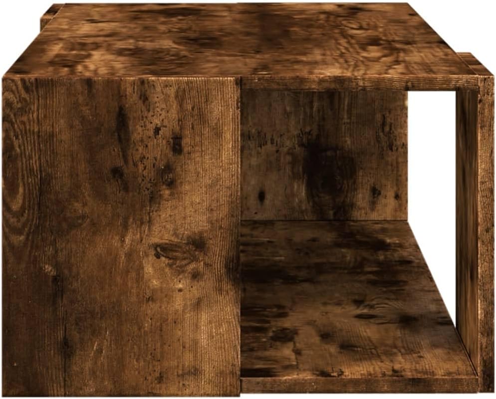 vidaXL Couchtisch, Beistelltisch mit Stauraum, Kaffeetisch Sofatisch für Wohnzimmer, Teetisch Tisch