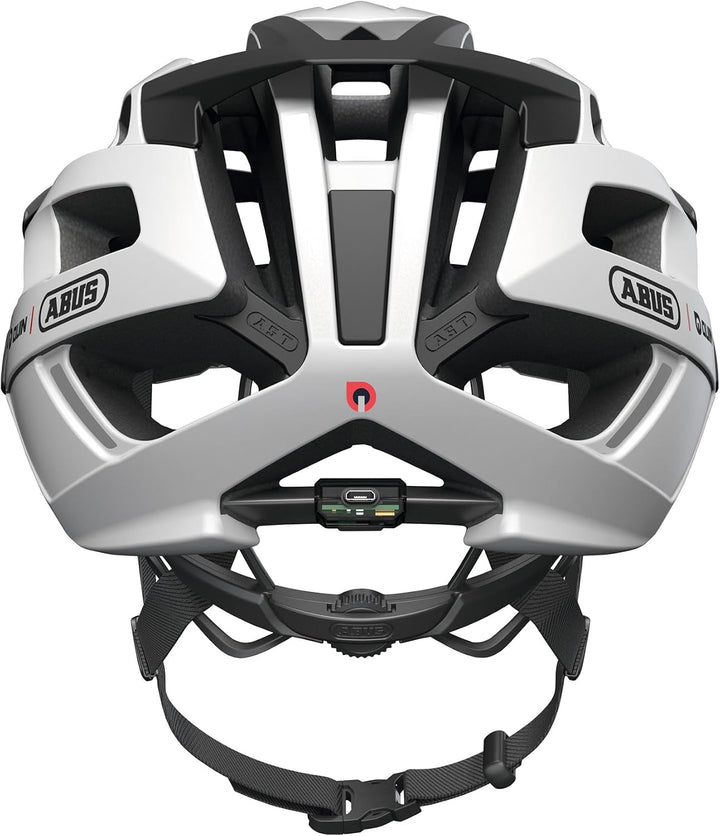 ABUS Montainbike-Helm Moventor Quin - Smarter Fahrradhelm mit Crash-Erkennung und SOS-Alarm-System -