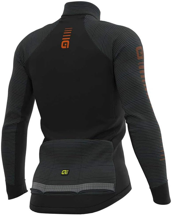 Alé Cycling Graphics PRR Thermo Road Langarm Trikot Herren Black-Fluo Yellow Grösse M 2020 Radtrikot