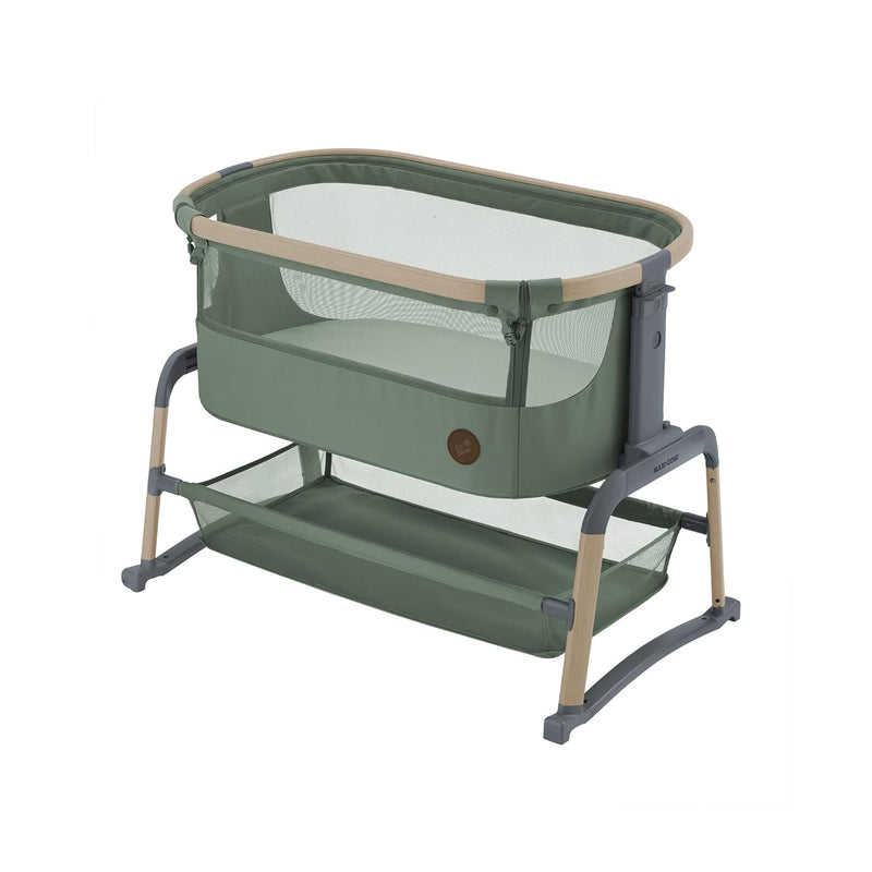 Maxi-Cosi Iora Air Beistellbett Baby, Co-Sleeper mit Allround-Netzgewebe, 0–6 Monate (9 kg), Schauke