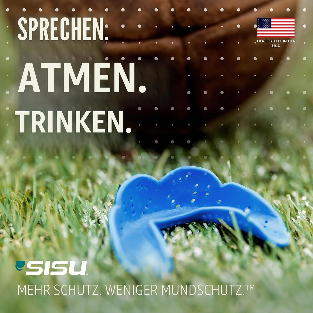 SISU Erwachsene Nextgen Max Zahnschutz Einheitsgrösse Schwarz (Charcoal Black), Einheitsgrösse Schwa