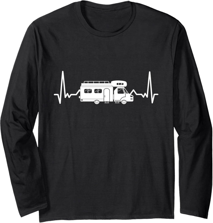 Herzlinie Wohnmobil Camper Outdoor-fan Camping Langarmshirt