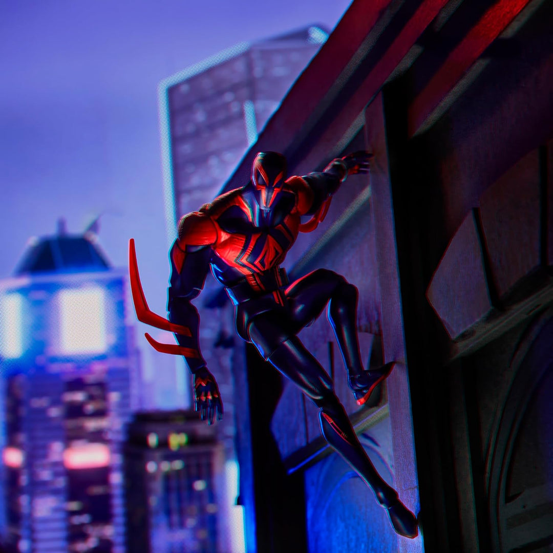 Marvel Legends Series Spider-Man 2099 Action-Sammelfigur zu Across The Spider-Verse (15 cm), Spider-