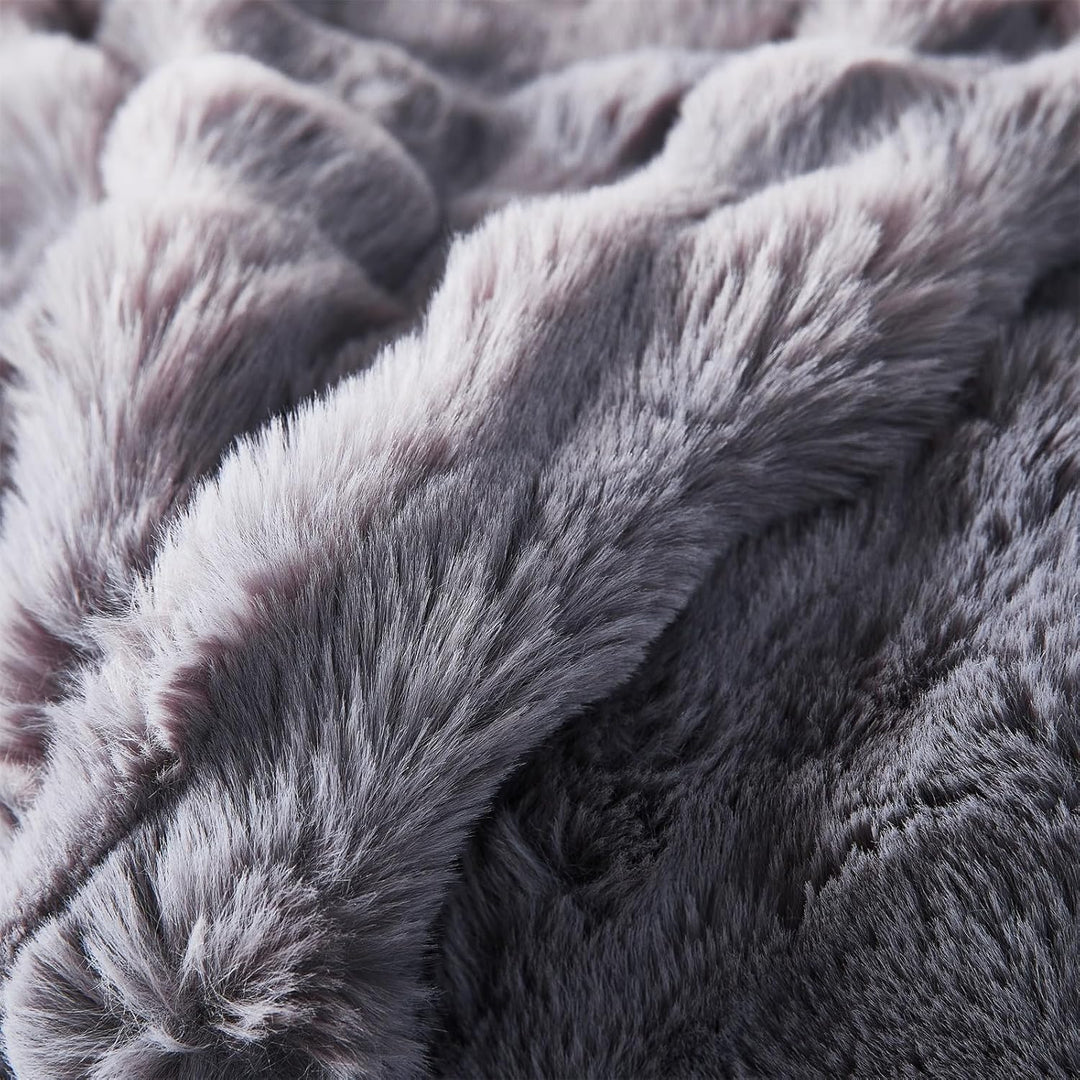 Kuscheldecke Flauschig - Weiche Plüsch Kuscheldecke, Fuzzy Kuschelig Flauschige Decke, Dicke 1200GSM