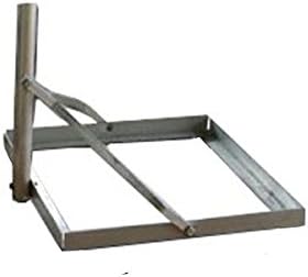 Premium X Balkonständer 50x50cm Stahl 1m Mast Flachdachständer Flachdachalterung für Sat Anlagen, DV