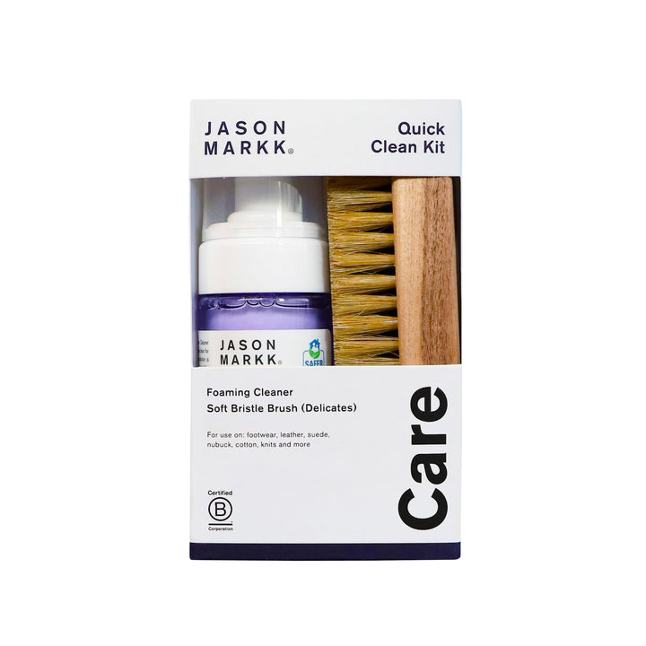 Jason Markk Schuh- und Sneakerpflege, Schuhreiniger, reinigt und pflegt Schuhe Quick Clean Kit, Quic