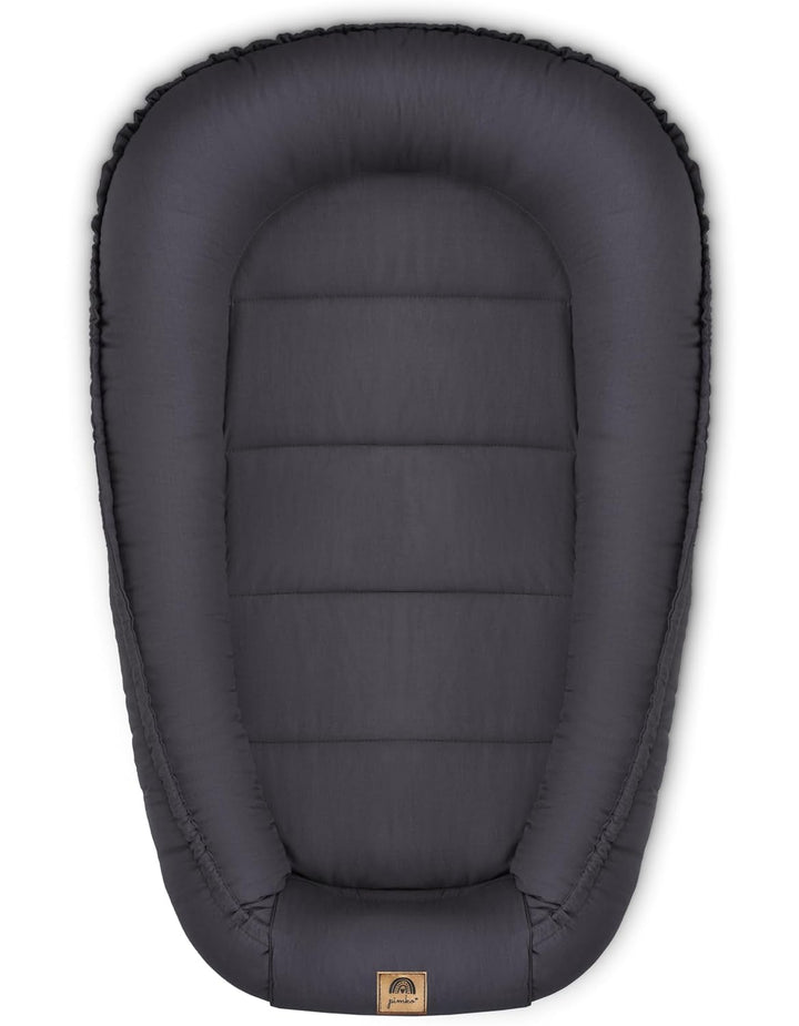 PIMKO Babynest Babynestchen für Baby Kuschelnest 2-seitig Babykokon für Säuglinge und Neugeborene Ba