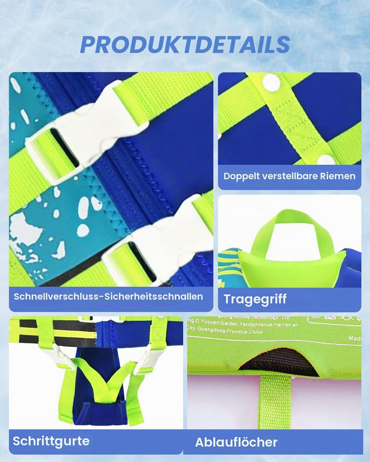 Gogokids Kinder Schwimmweste Float Jacket – Kleinkind Badeanzug Assist Bademode Schwimmtraining Auft