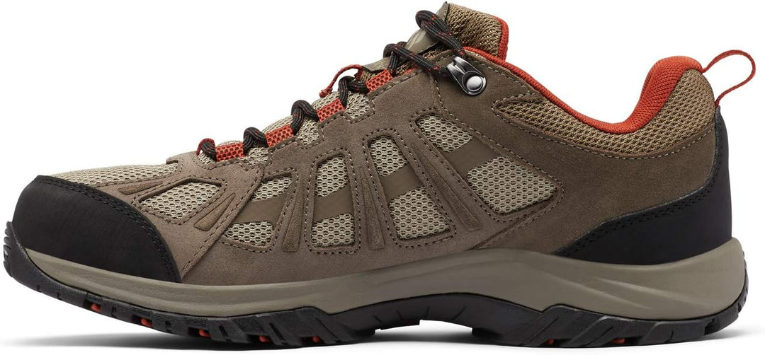 Columbia Redmond III WP wasserdichte Wanderschuhe für Herren 41 EU Pebble X Dark Sienna, 41 EU Pebbl