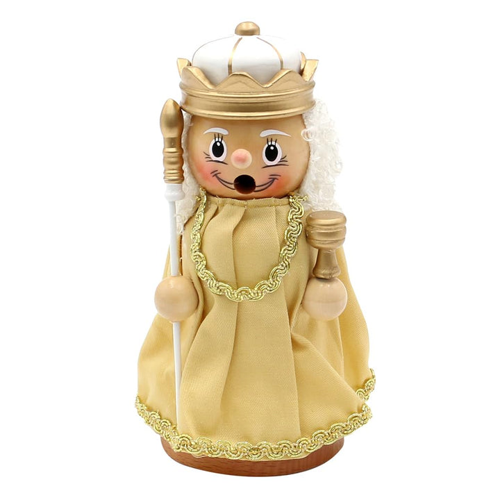 Dekohelden24 Holz Räuchermann, Räucherfigur, Rauchfigur, Räuchermännchen als Märchenfigur Königin mi
