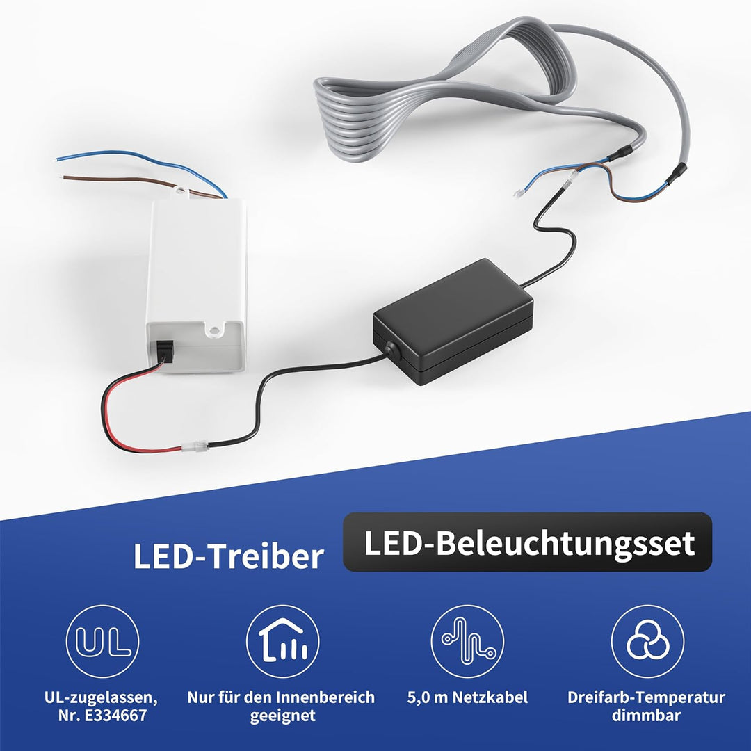 Wandnische Dusche Edelstahl mit LED,Duschnische mit Beleuchtung für Badezimmer Aufbewahrung,Einbau-N