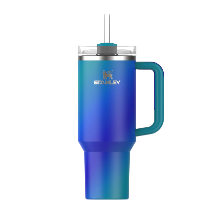Stanley 1913 Quencher H2.0 Flowstate Trinkflasche Mit Strohhalm - Thermobecher Kühlt 11 Stunden - 48