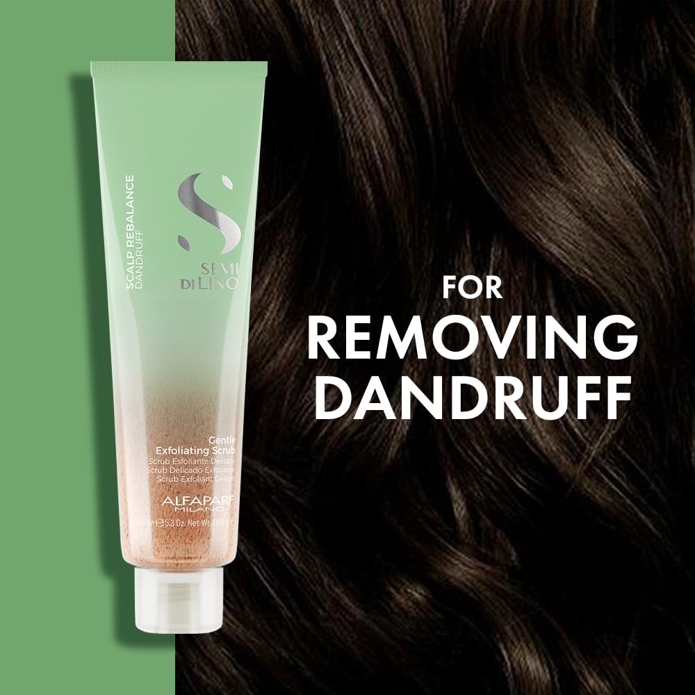 Alfaparf Milano Semi Di Lino Scalp Rebalance Gentle Exfoliating Scrub 150ml
