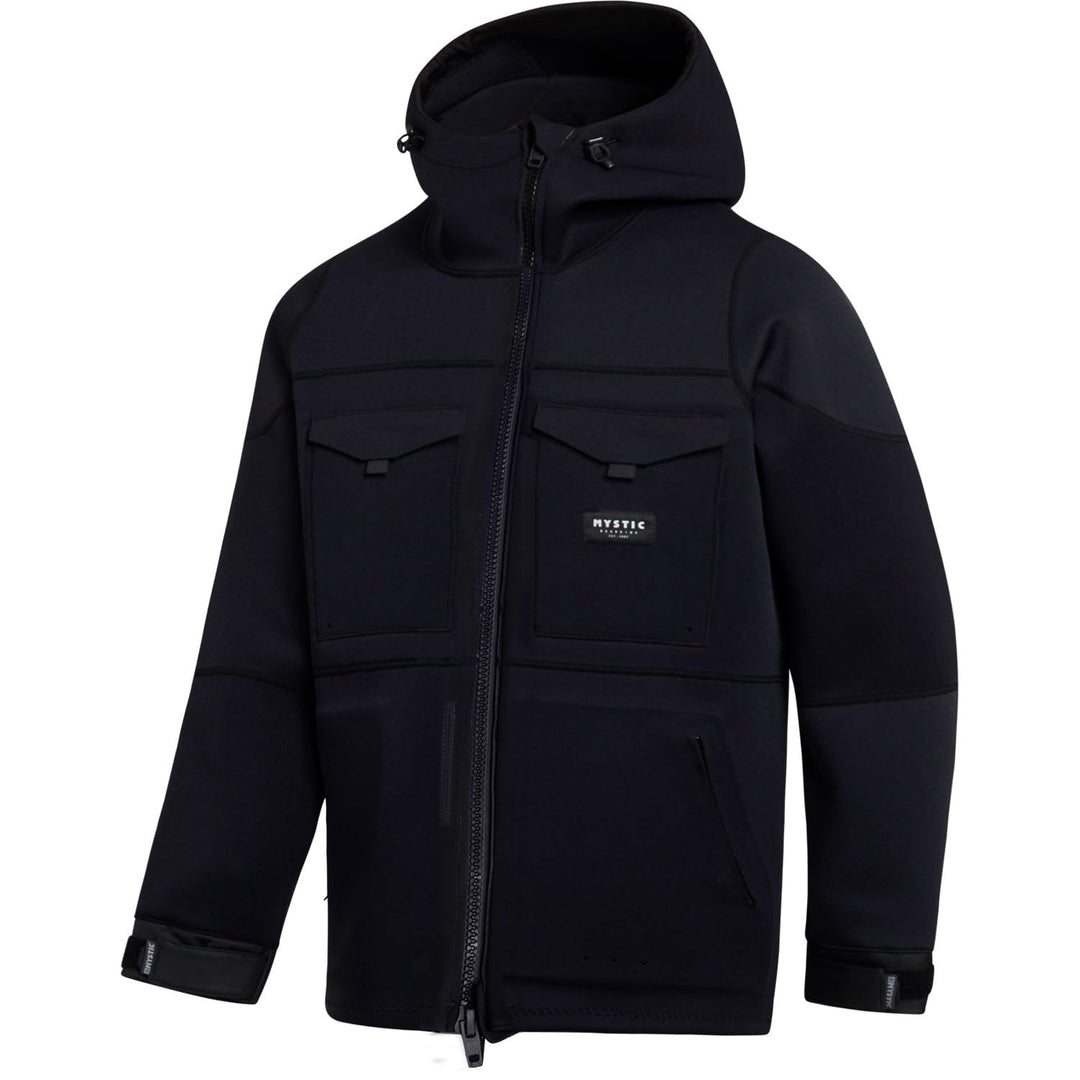 Mystic Mens Vortex 3/2mm Neoprene Jacket 35017.230360 - Black, M