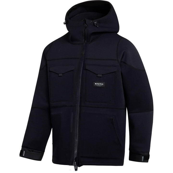 Mystic Mens Vortex 3/2mm Neoprene Jacket 35017.230360 - Black, M