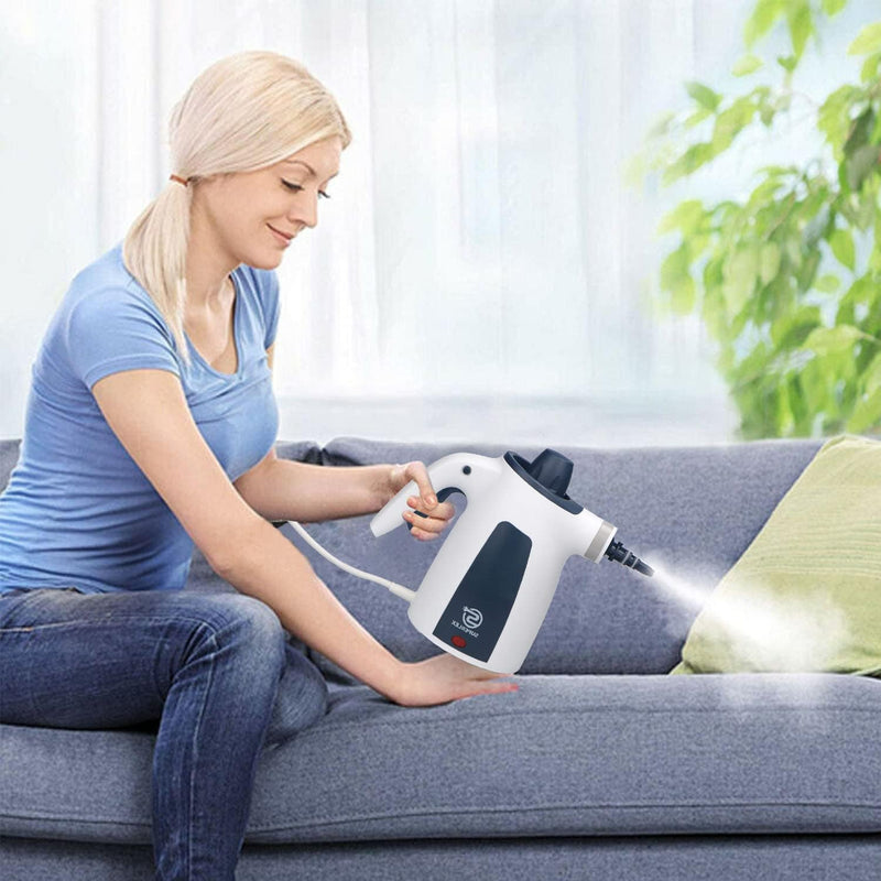 Superlex 10-in-1 Dampfreiniger Handgerät für die Reinigung, Tragbarer Handdampfreiniger 3,5 bar Damp