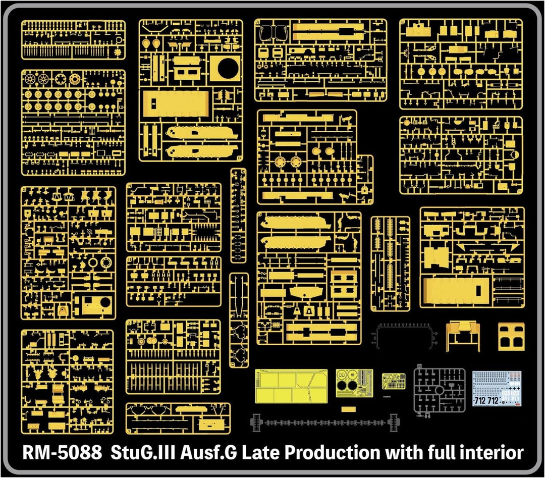 Rye Field Model 5088 RFM5088 StuG.III Ausf.G Late Production with full interior Massstab 1:35 - Mode