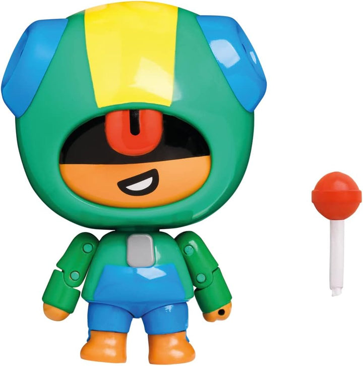 Brawl Stars Leon Actionfigur | 11,4 cm grosse Sammlerstücke Spielzeugfigur | P.M.I. Ofically License
