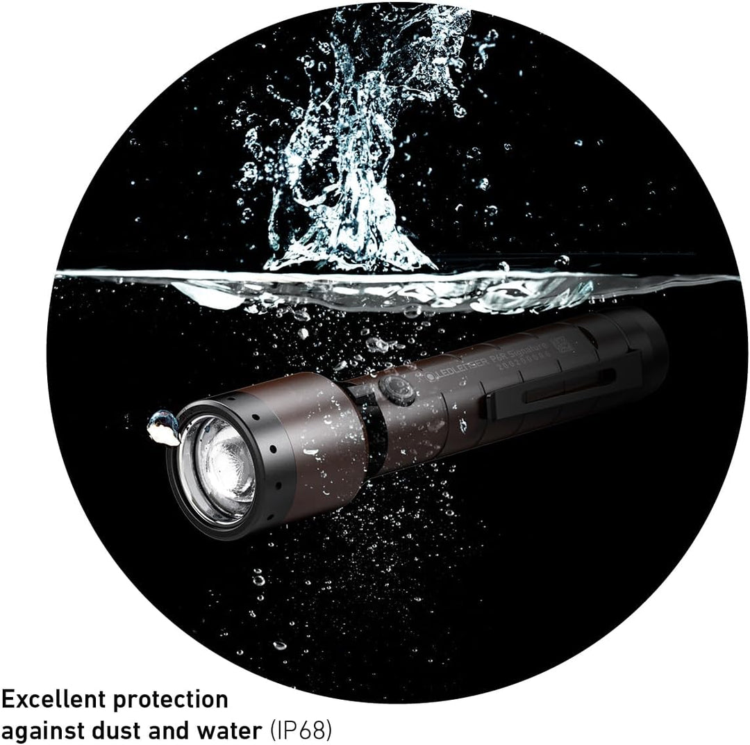 Ledlenser P6R Signature LED Taschenlampe | Led Batterie Taschenlampe fokussierbar | Leuchte hell 140