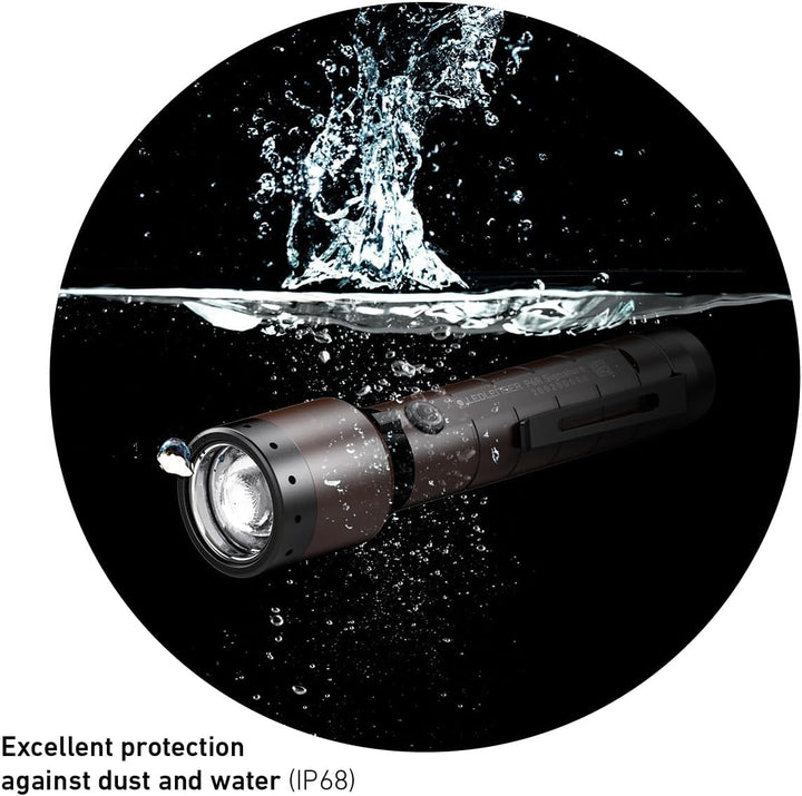 Ledlenser P6R Signature LED Taschenlampe | Led Batterie Taschenlampe fokussierbar | Leuchte hell 140