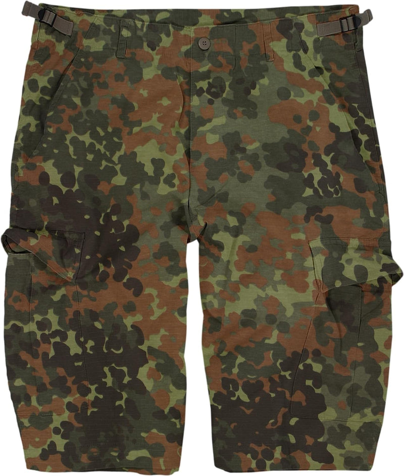 normani US Bermuda Shorts aus Ripstop-Gewebe (Baumwolle) (XS-3XL) L Flecktarn, L Flecktarn