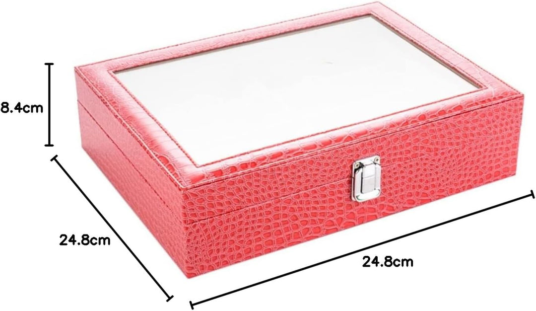 Cabilock Gläser 1Pc8 Sammlung Aufbewahrung Brillen Organizer Brillengeschäft Und Alligator netui G