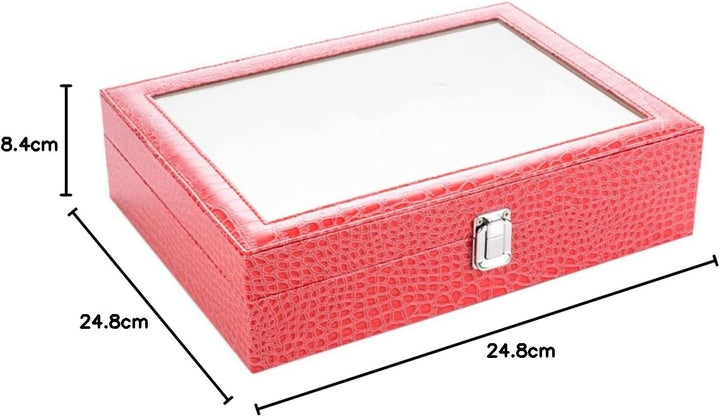 Cabilock Gläser 1Pc8 Sammlung Aufbewahrung Brillen Organizer Brillengeschäft Und Alligator netui G