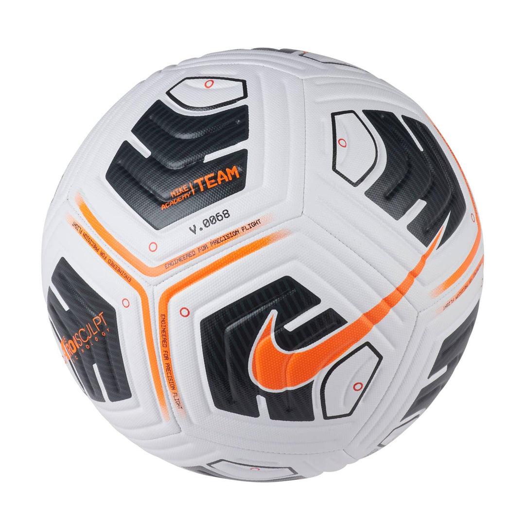 Nike Unisex-Adult Academy Team Ball 5 White/Black/Total Orange, 5 White/Black/Total Orange