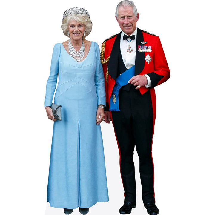 HM King Charles III And Camilla Queen Consort (Duo 1) Mini-Prominente Ausschnitt