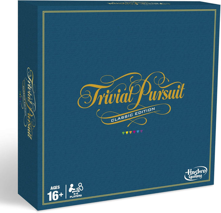 Hasbro Gaming C1940 - Trivial Pursuit Spiel, Classic Edition (englisch) Vereinigtes Königreich Multi