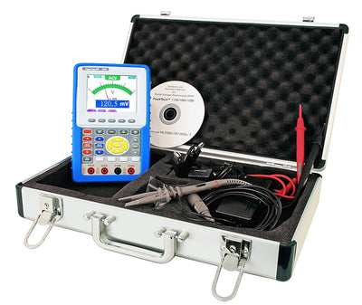 PeakTech - Speicheroszilloskop (20MHz) & True-RMS-Multimeter mit USB-Schnittstelle, 2-Kanal (20MHz)