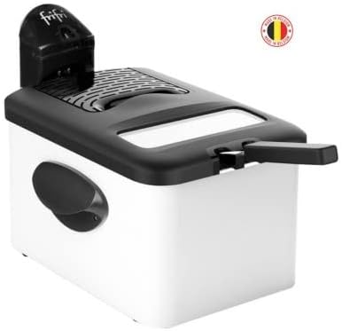 Frifri France F4528DUO Pro Design Fritteuse, 2800 W, 4,5 l, Grau