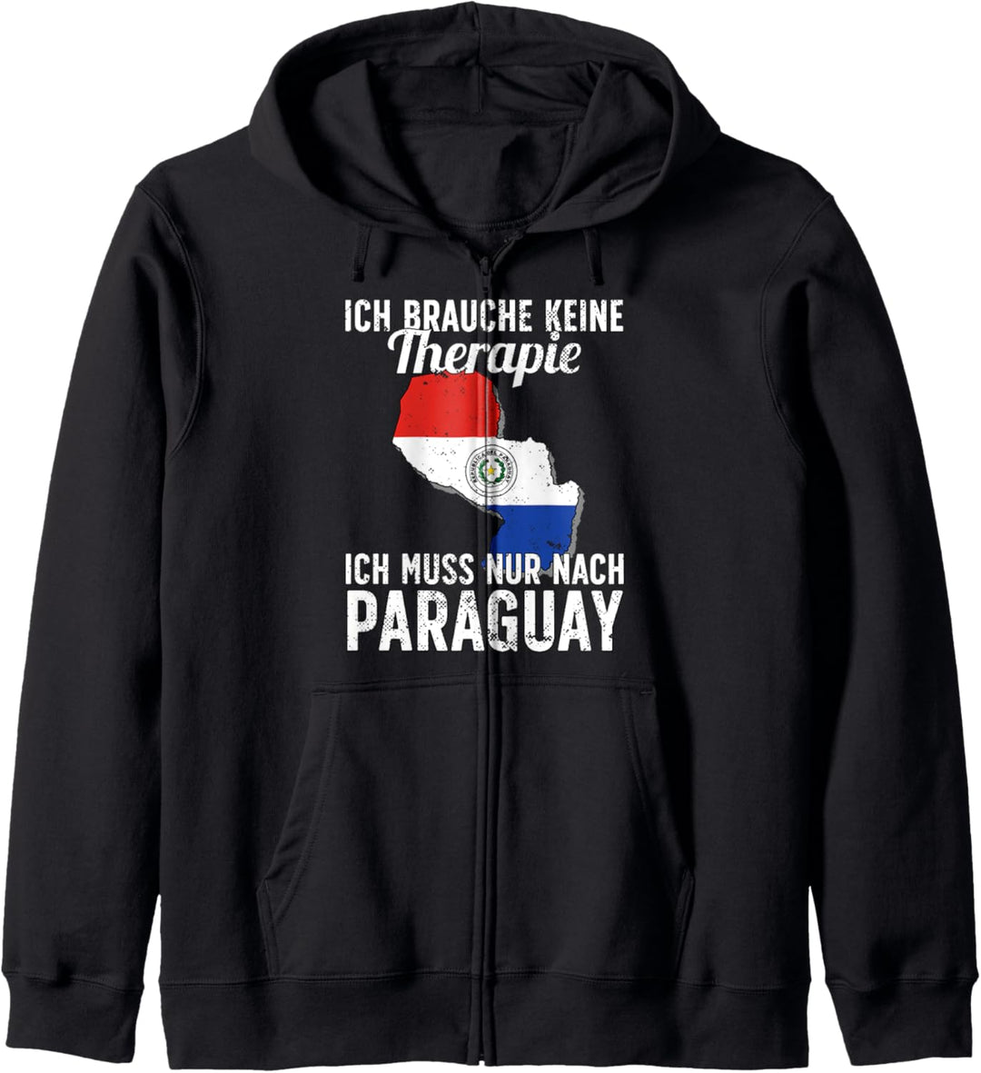 Paraguayanisch Flagge I Paraguay Urlaub I Paraguay Kapuzenjacke