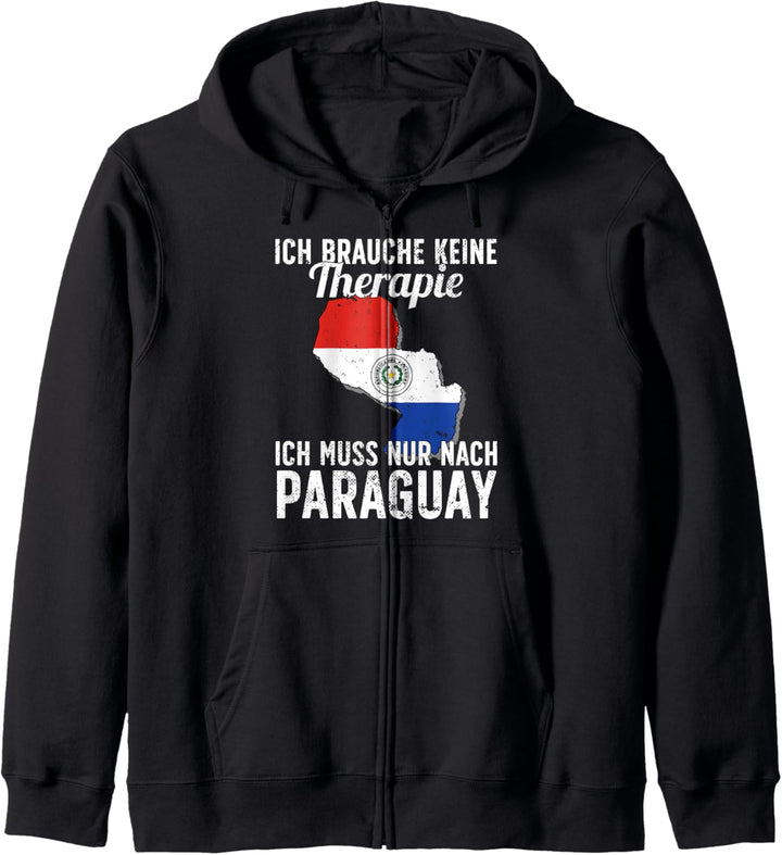 Paraguayanisch Flagge I Paraguay Urlaub I Paraguay Kapuzenjacke