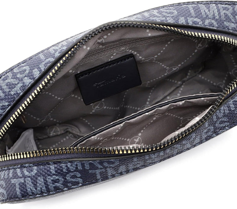 Tamaris Umhängetasche Grace 31431 Damen Handtaschen Print Einheitsgrösse Blue 500, Einheitsgrösse Bl