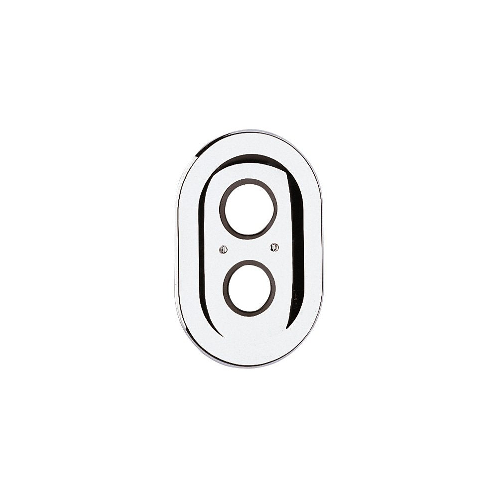 GROHE Rosette oval (Original Ersatzteil, Robust, Langlebig, Herstellergarantie: 5 Jahre), Chrom, 471