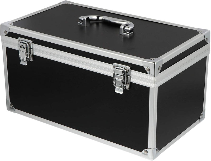 DOITOOL Werkzeugkoffer aus Aluminium Flightcase mit Gepolstertem Schaumstoff Abschliessbarer Aufbewa