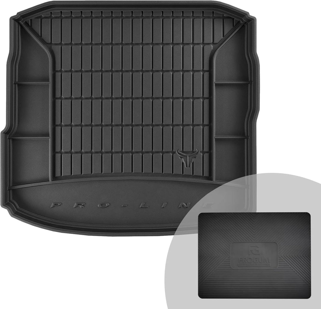 FROGUM ProLine 3D Gummimatte Exklusive Auto Kofferraummatte Kofferraumwanne für Audi A3 8V 2013-2020