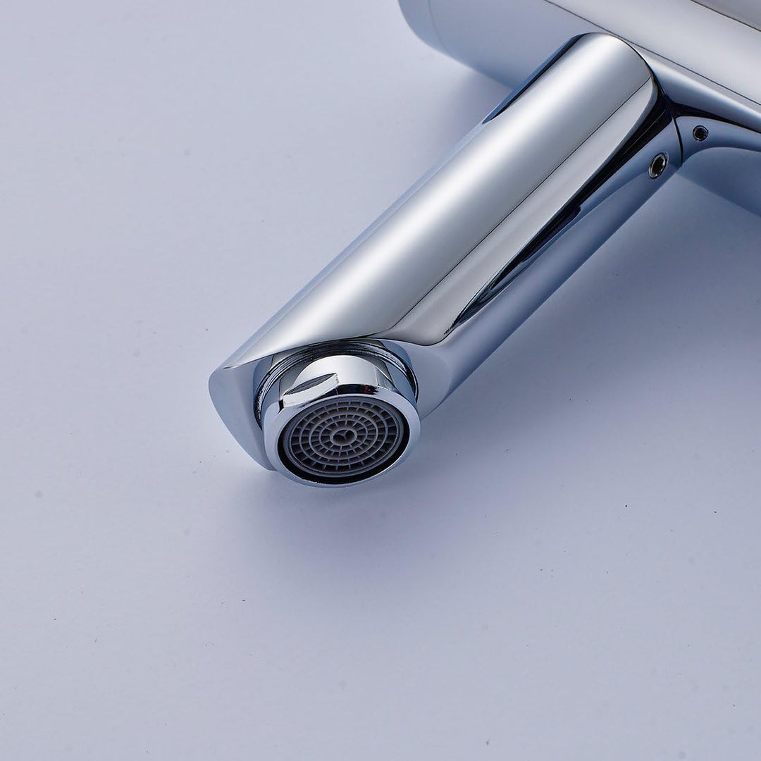 Aimadi Infrarot Sensor Wasserhahn Automatisch Induktion Badarmatur Wassersparen Waschtisharmatur Han