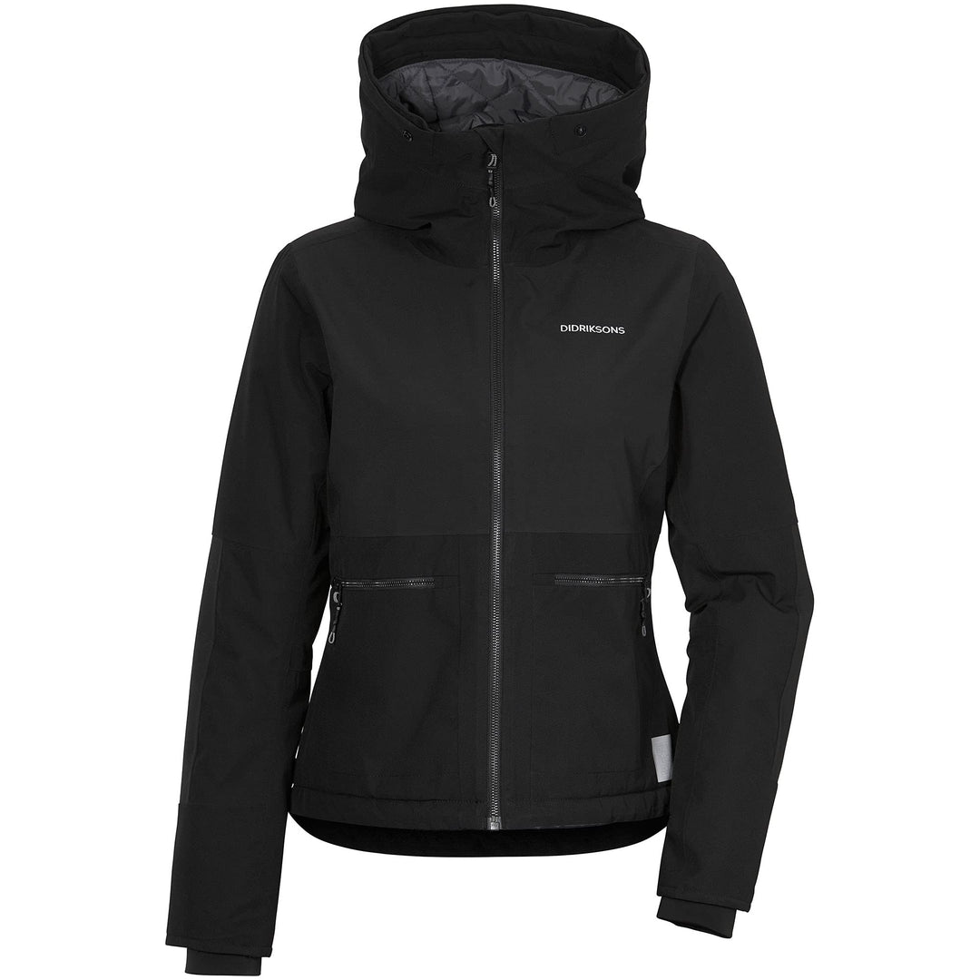 Didriksons Damen Winterjacke Celia Grösse: 36 Schwarz, Grösse: 36 Schwarz