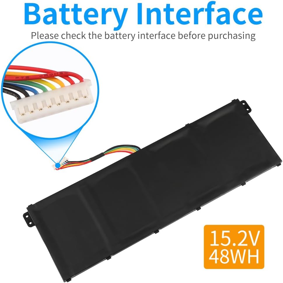 KingSener AC14B8K Laptop Akku für Acer Aspire ES1-131 ES1-311 ES1-331 ES1-511 ES1-512 E5-771 R3-131T